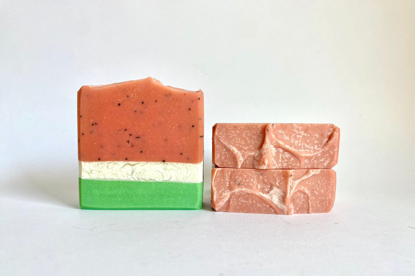 Handmade Soap - Watermelon & Poppy