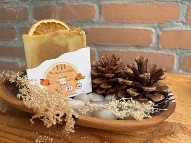 Orange & Calendula Handmade Soap