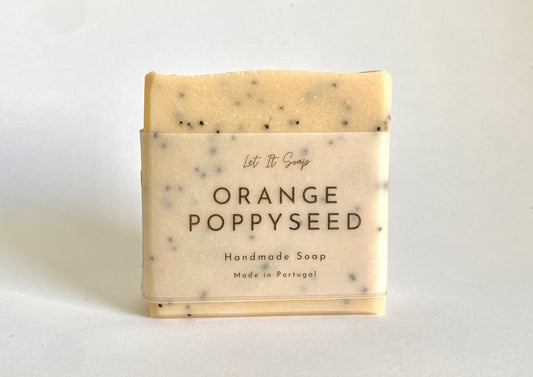 Handmade Soap - Orange Poppyseed