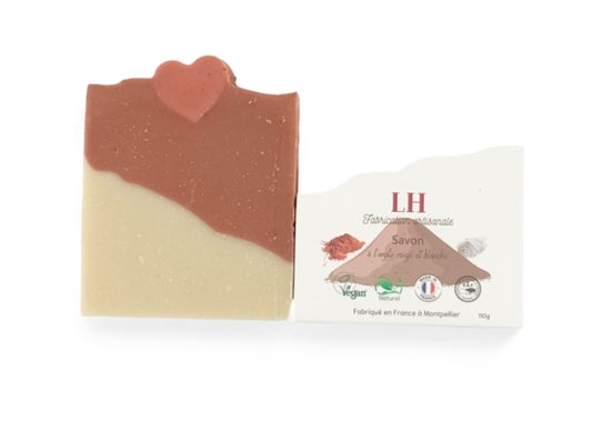 Red Clay & White Clay Handmade Soap